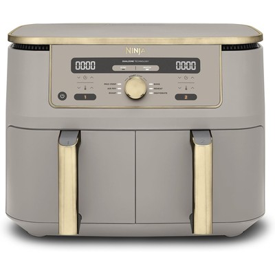Ninja 忍者 MAX 双区数字空气炸锅 9.5L(亚马逊独家石金色)
