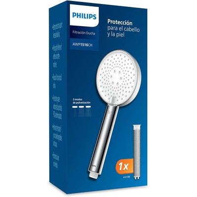 飞利浦 Philips AWP1516CH 过滤花洒（含 1 支滤芯，3 种出水模式）