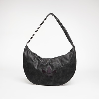 adidas PU Studs Moon Bag 黑色铆钉月亮包