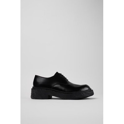 Vamonos 系带小皮鞋 A500018-001 Black