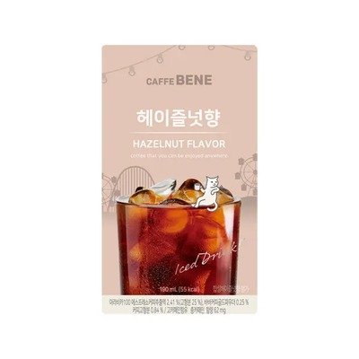 Caffe Bene榛子风味即饮咖啡190ml