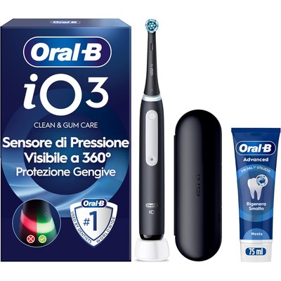 Oral-B 欧乐B iO 3N 电动牙刷 黑色 含1个刷头