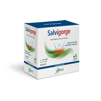 Aboca Salvigorge 嗓子护理含片 20片