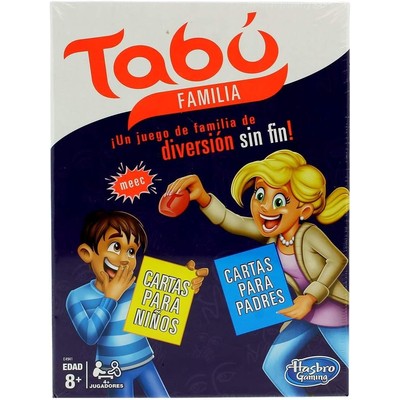 Hasbro Gaming Taboo 家庭版 桌游(西班牙语)