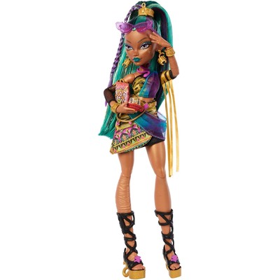 Monster High Nefera De Nile 娃娃 带宠物和配件