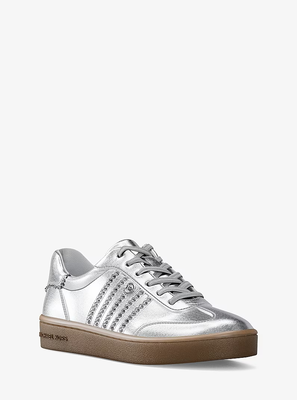 Scotty 金属皮革运动鞋