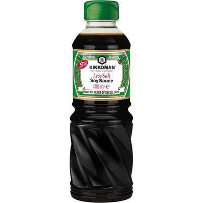 万字 Kikkoman 减盐酱油 480ml