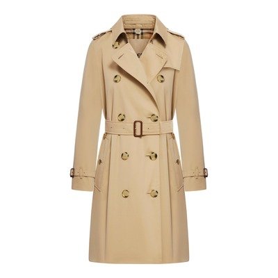 Burberry Kensington短款风衣 UK6