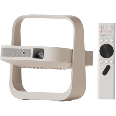 XGIMI 极米 Elfin Flip Plus 1080P 便携投影仪（500 ISO流明，Google TV）