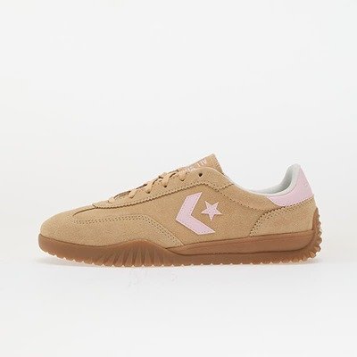 Converse Run Star Trainer Suede沙色粉紫拼接鞋｜1双