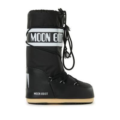 MOON BOOT Icon 高筒靴 黑色 经典款