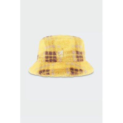 Kangol Faux Fur Bucket渔夫帽（奶油黄）