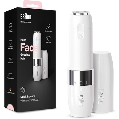 Braun 博朗 Face 女士面部脱毛器（带精准修剪头）