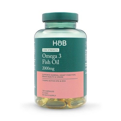 High Strength Omega-3鱼油 2000mg 120粒