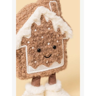 Molasi Cookie 姜饼小屋饼干（坐高13cm／全高18cm，1只）