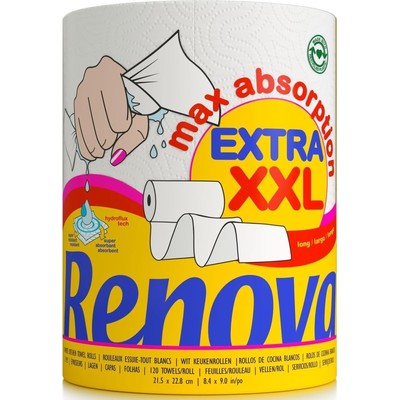 Renova Extra XXL 超大卷厨房纸(1卷=3卷普通装)