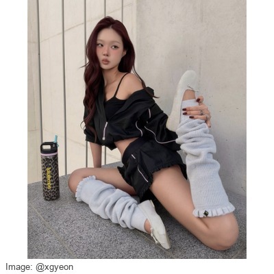 lululemon x GANNI纹理荷叶边中腰短裤6cm·黑色