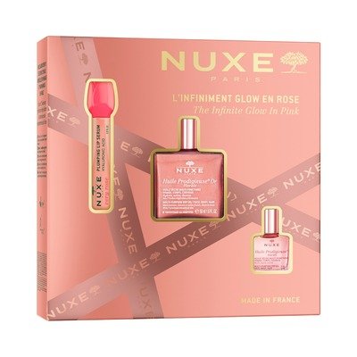 NUXE Or玫瑰珠光三件礼盒
