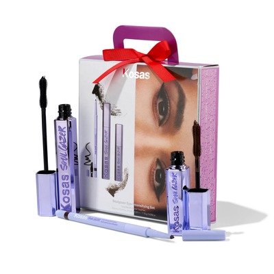 Kosas Soulgazer Eye-intensifying Set(睫毛膏10.5ml+6.5ml+眼线笔0.35g)
