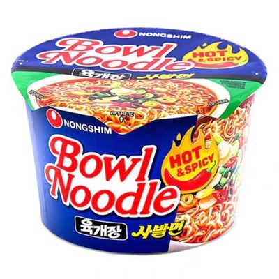 农心Hot & Spicy辣味碗面 12碗×100g