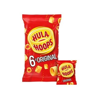 Hula Hoops原味圈圈薯片6袋装