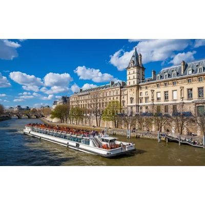 Bateaux Parisiens 埃菲尔铁塔1小时观光游船票