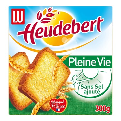 LU Heudebert 无盐添加脆面包片 300g