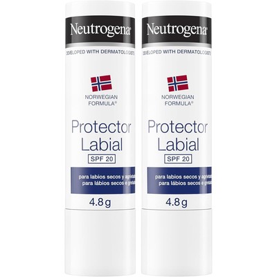 Neutrogena 露得清 挪威配方润唇膏 SPF20 4,8g×2