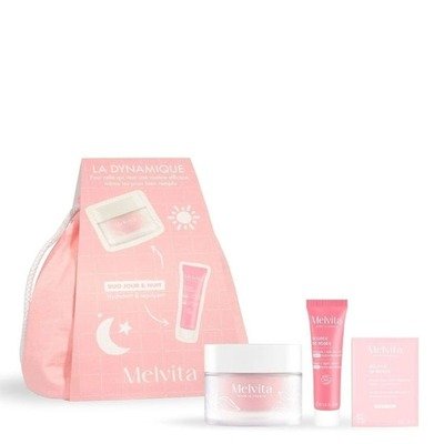 Melvita玫瑰礼袋2件:面霜50ml+夜间面膜10ml