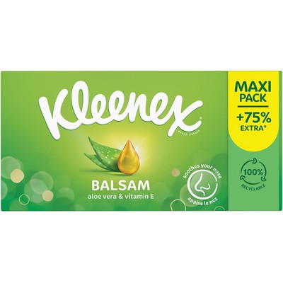 舒洁 Kleenex Balsam 润肤面巾纸 15 盒(112 抽/盒)