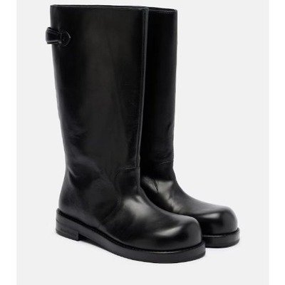 Acne Studios 黑色中筒皮靴