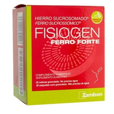 Fisiogen Ferro Forte 铁冲剂30包