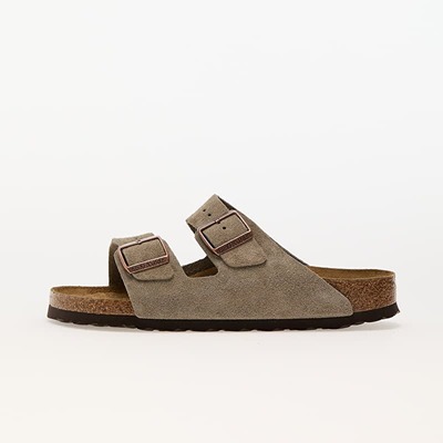 Birkenstock Arizona Birko-Flor Soft拖鞋 Taupe