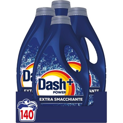 Dash Power 强效去渍洗衣液 4 瓶 × 35 次(共 140 次)